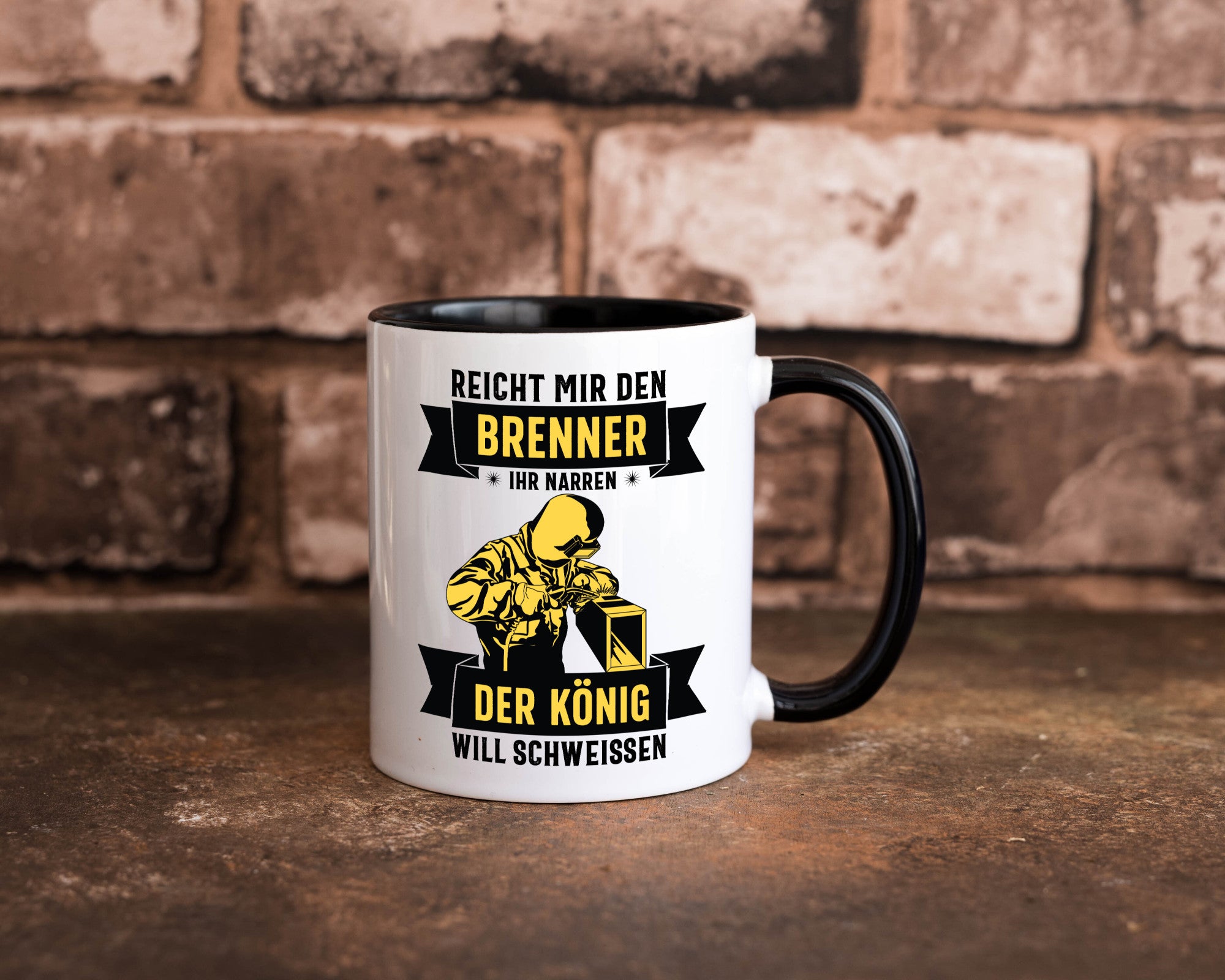 König will schweissen | Schweisser Sterne lustiger Spruch Geschenk Humor