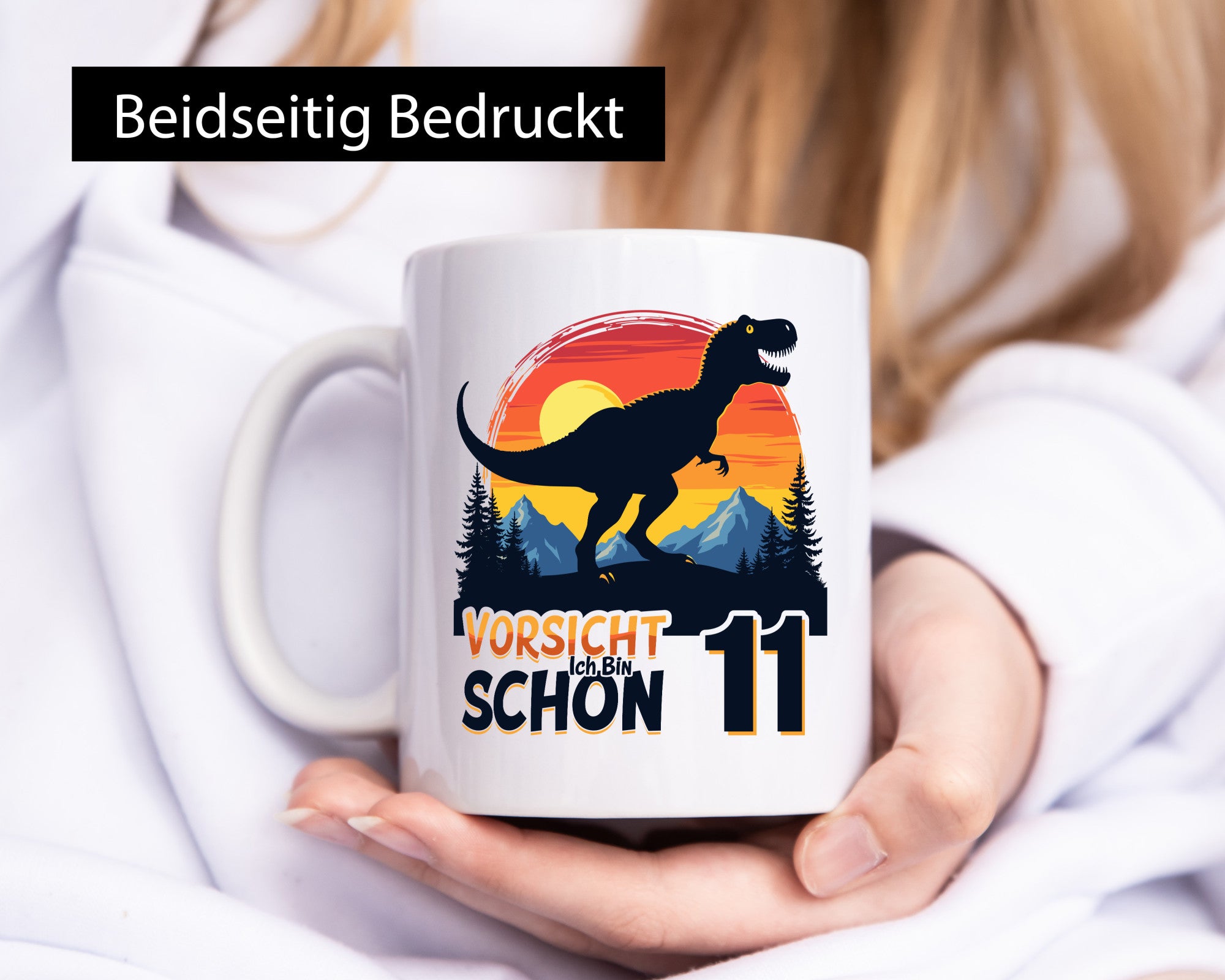 10. Geburtstag | 10 Jahre Dinosaurier v2 lustig Geschenkidee Geschenk Tasse