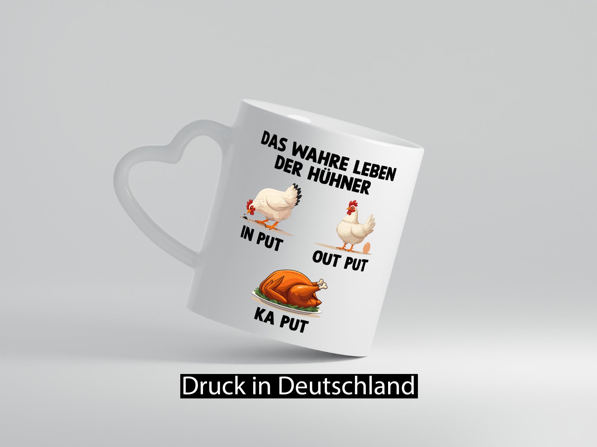 Das wahre Leben der Hühner | Hühnerstall lustig Humor Geschenkidee Geschenk