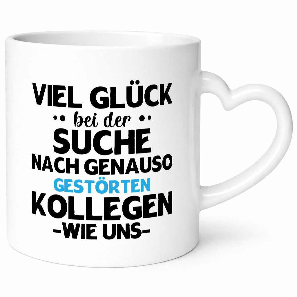 Viel Glück bei der Suche | Arbeitskollegen Arbeit Geschenk Kollegen Büro