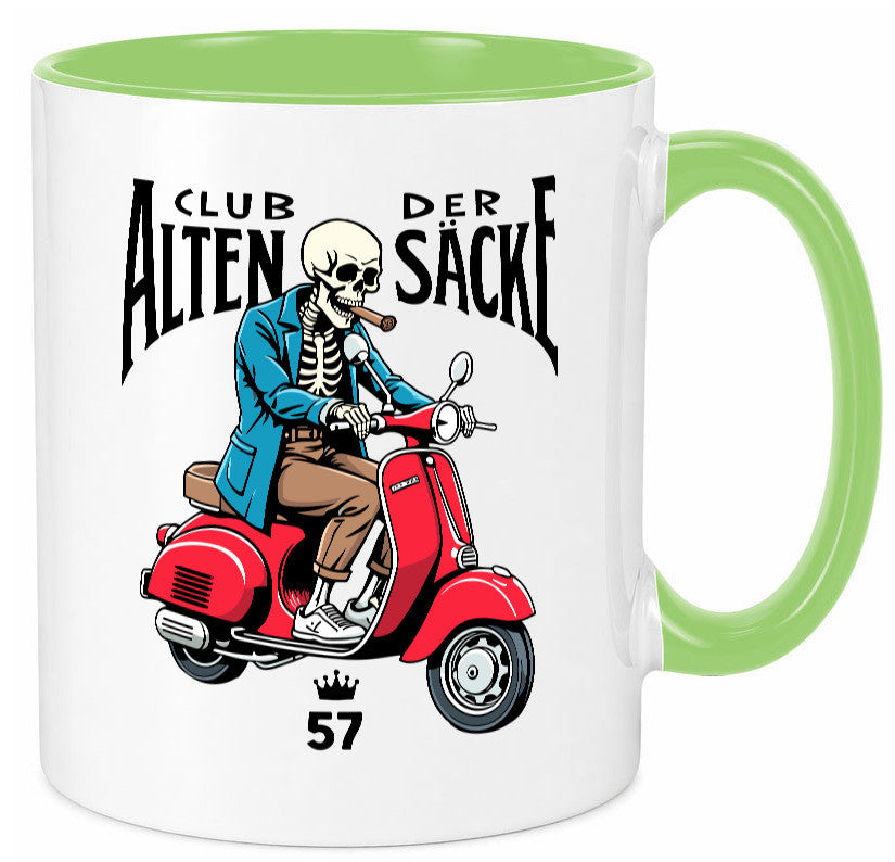57. Geburtstag | 57 Jahre Club der alten Säcke v2 Geschenk Geschenkidee Tasse