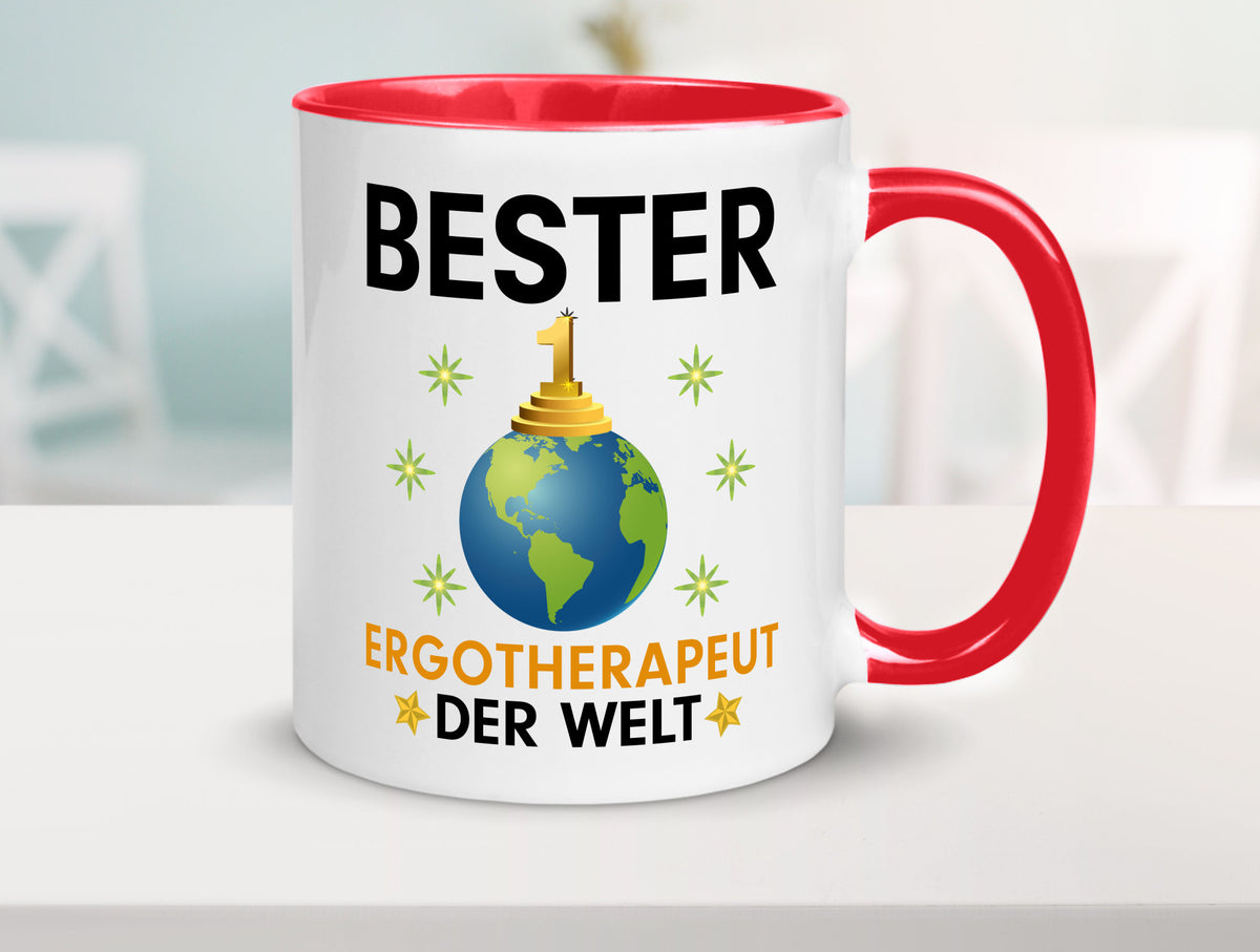 Welt Bester Ergotherapeut | Ergotherapie lustig Humor Geschenkidee Geschenk Tasse