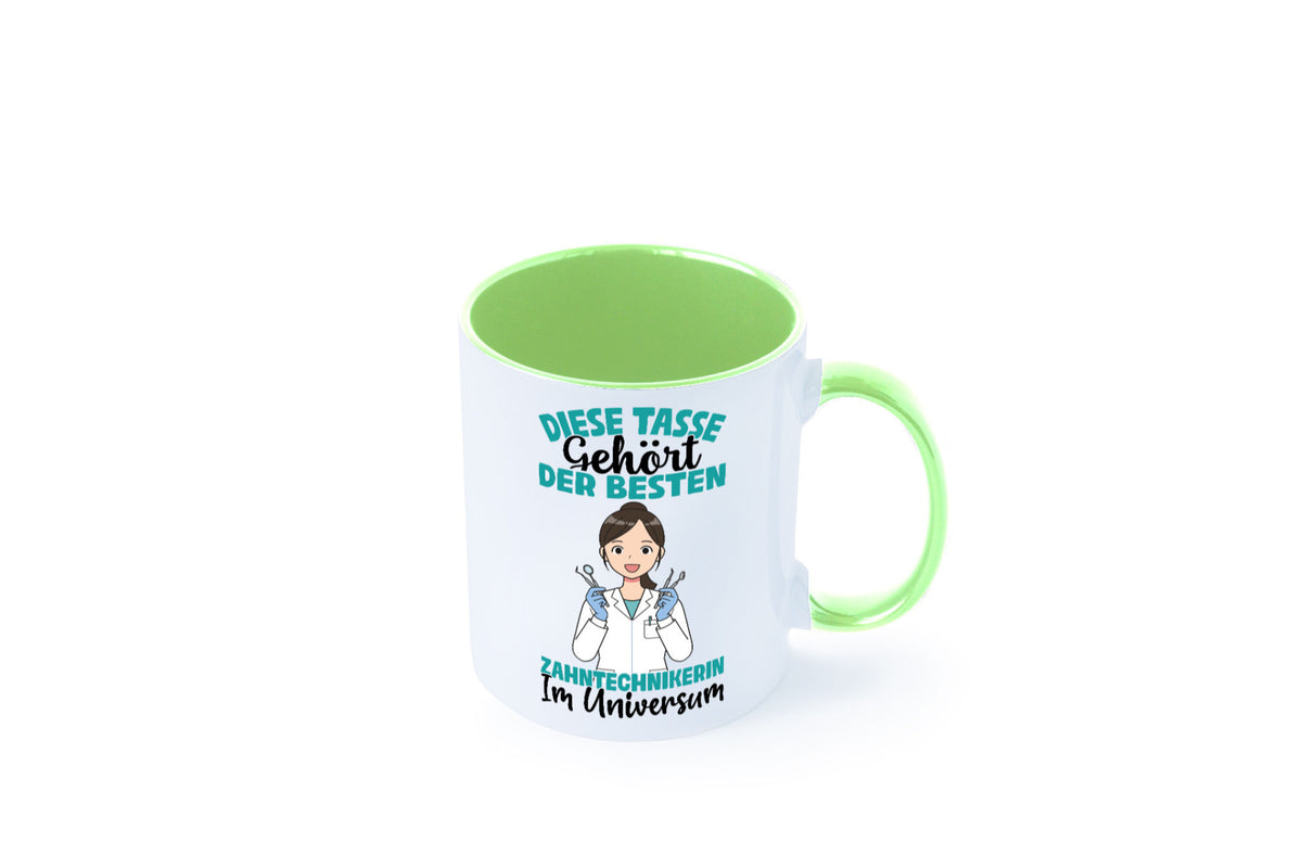 Im Universum: Zahntechnikerin | Zahnmedizin Humor Geschenkidee Tasse