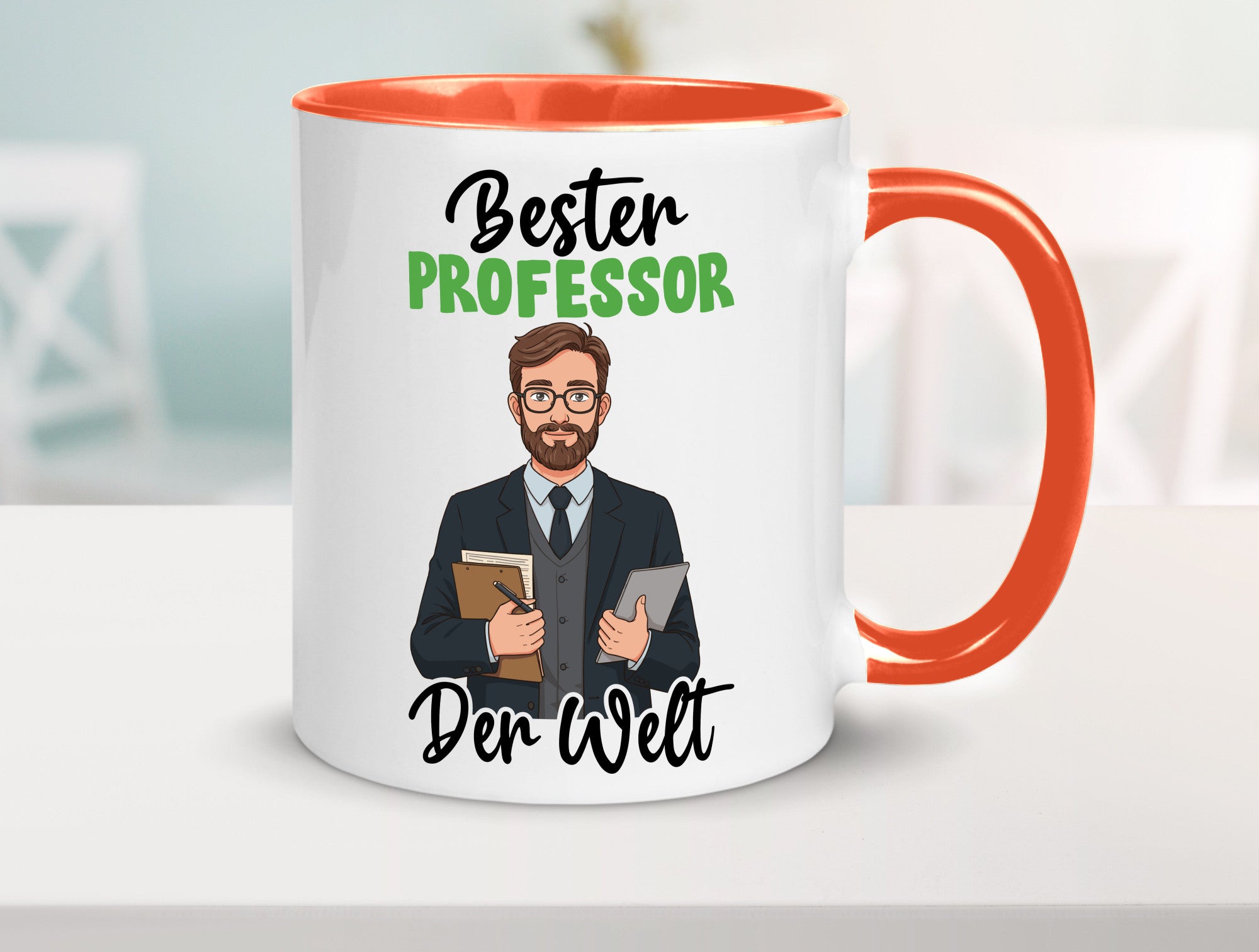 Bester Professor | Uni Universität v2 lustiger Spruch Geschenk Humor