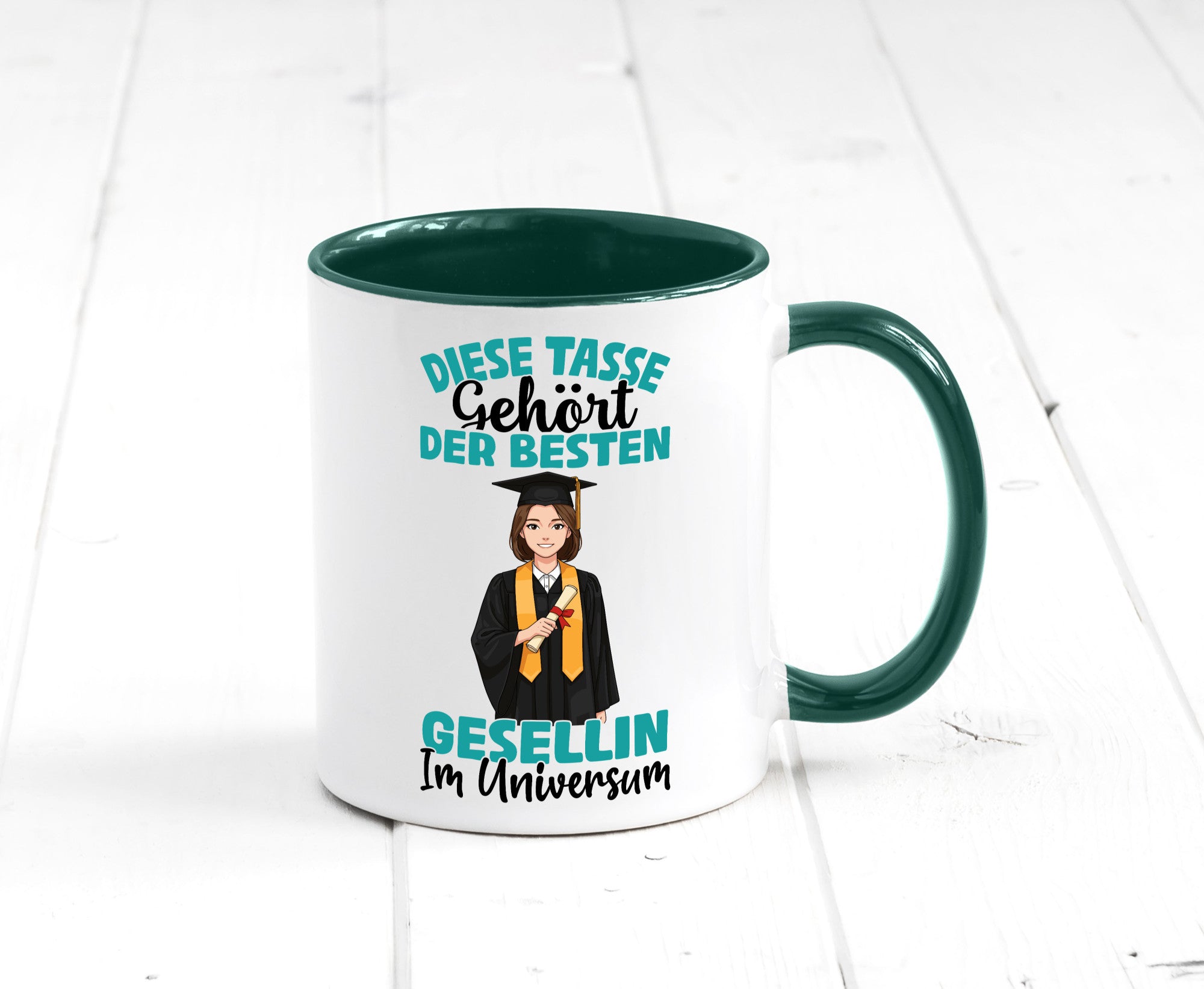 Im Universum: Gesellin | Handwerkerinnen lustiger Spruch Geschenk Humor