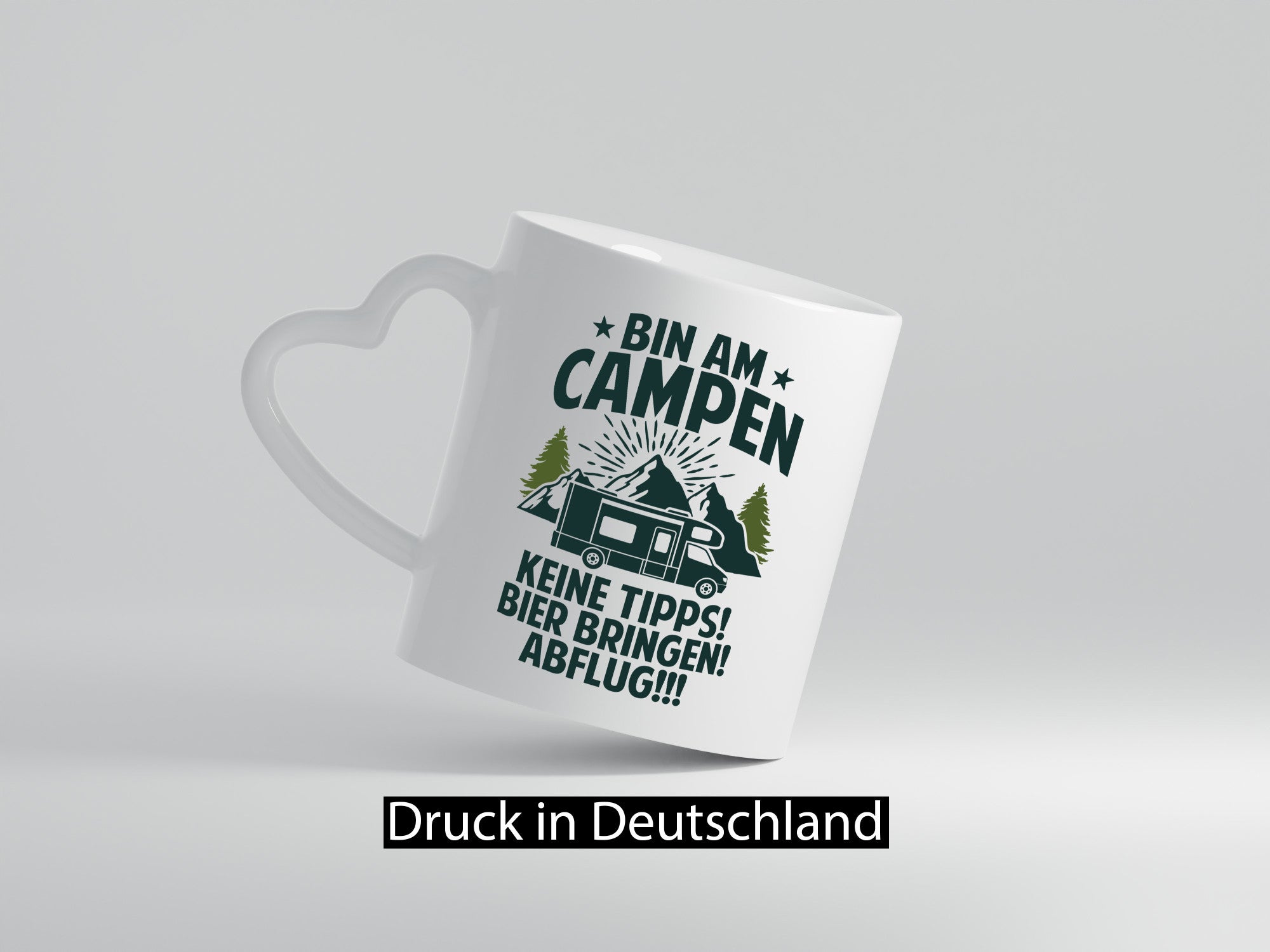 Bin am Campen | Wohnmobil Natur lustiger Spruch Geschenk Humor Geschenkidee