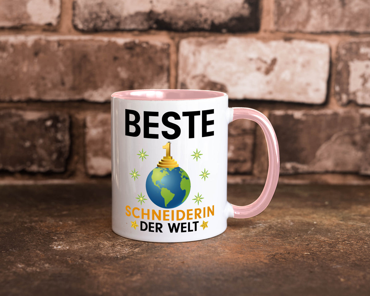 Welt Beste Schneiderin | Beruf Schneiderei lustiger Spruch Geschenk Arbeit Tasse