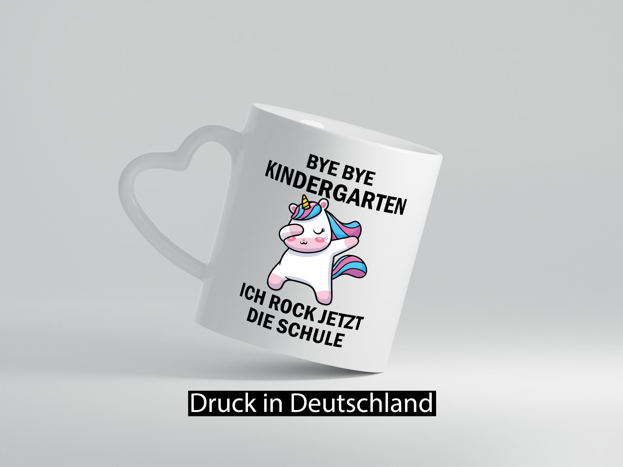 Bye Kindergarten | Rock jetzt die Schule Einhorn lustig Humor Geschenkidee