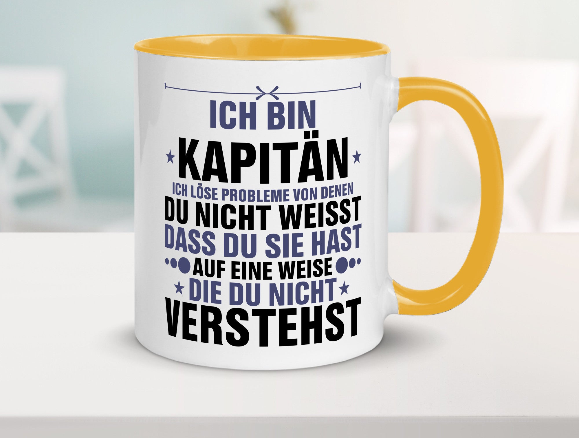 Löse Probleme: Kapitän | Schiffskapitän Schiff v2 Geschenk Humor Geschenkidee