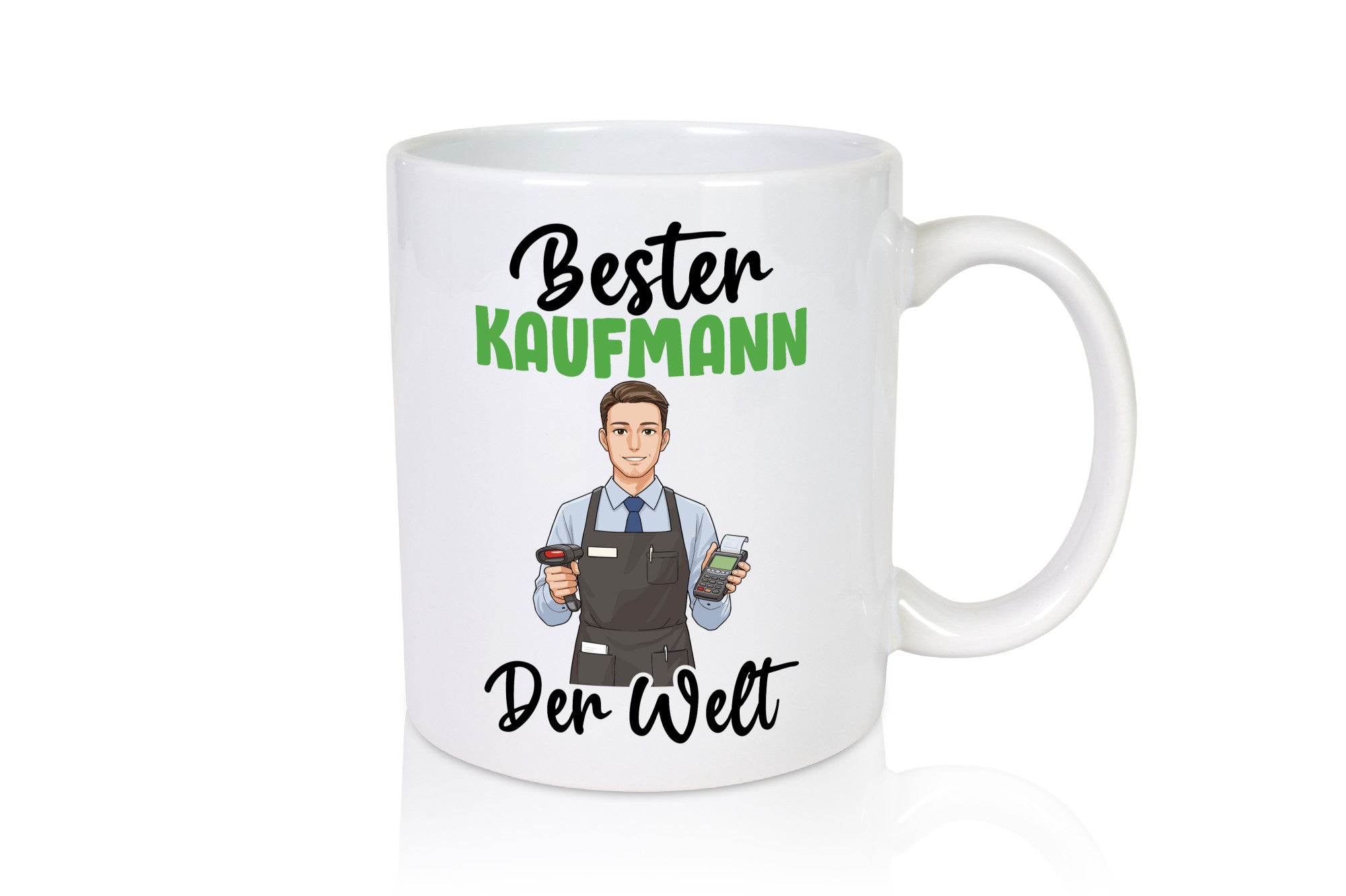 Bester Kaufmann Kaufmänner v2 lustig Humor Geschenkidee Geschenk Tasse