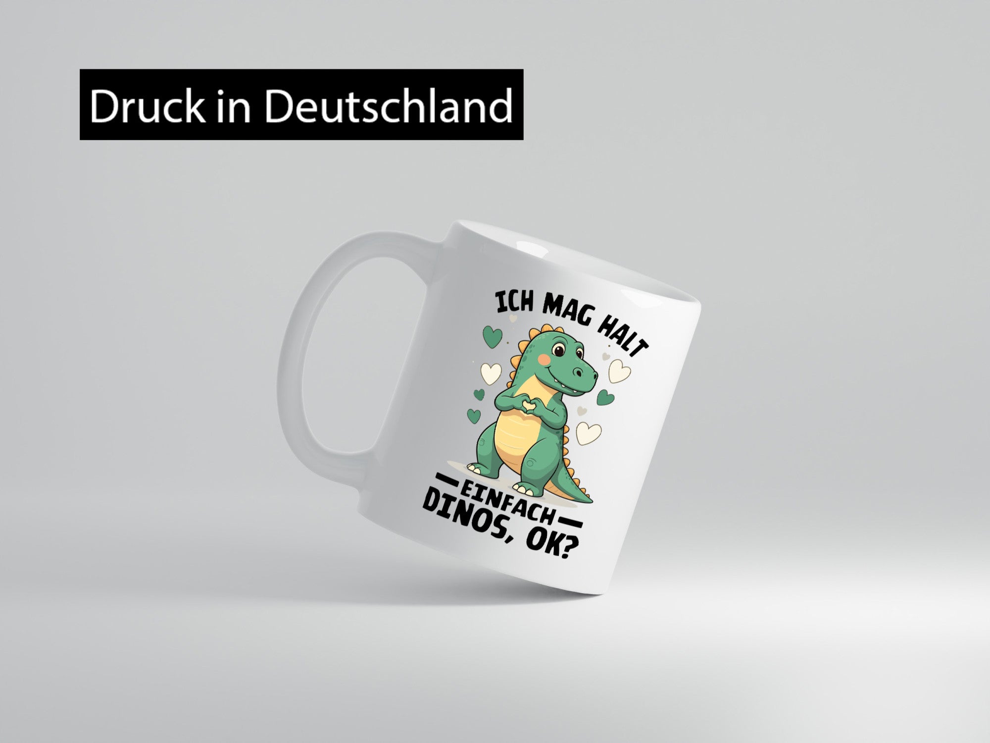 Ich mag halt einfach dinos ok | Dinosaurier Dino Geschenkidee Humor Tasse