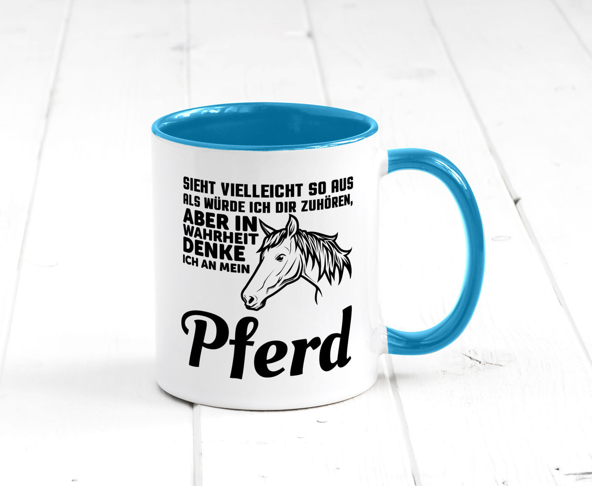 Pferde Spruch | Reiterin Tasse Pferdesport Reiten Humor Geschenkidee