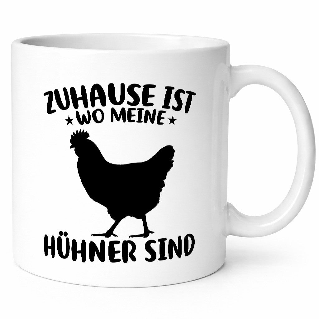 Zuhause ist wo meine Hühner sind | Hühnerstall Landwirt v2 Humor Geschenkidee