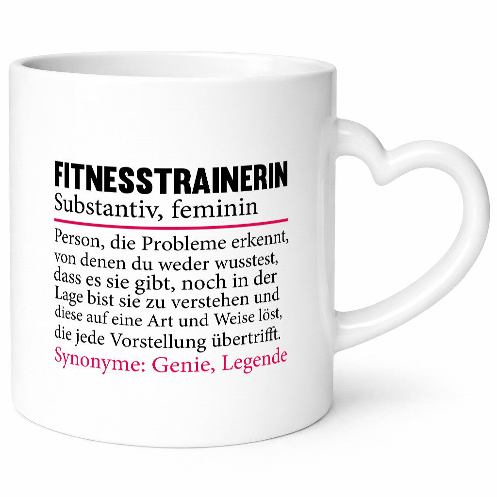 Fitnesstrainerin | Spruch Trainerin Sport Geschenkidee Humor Tasse