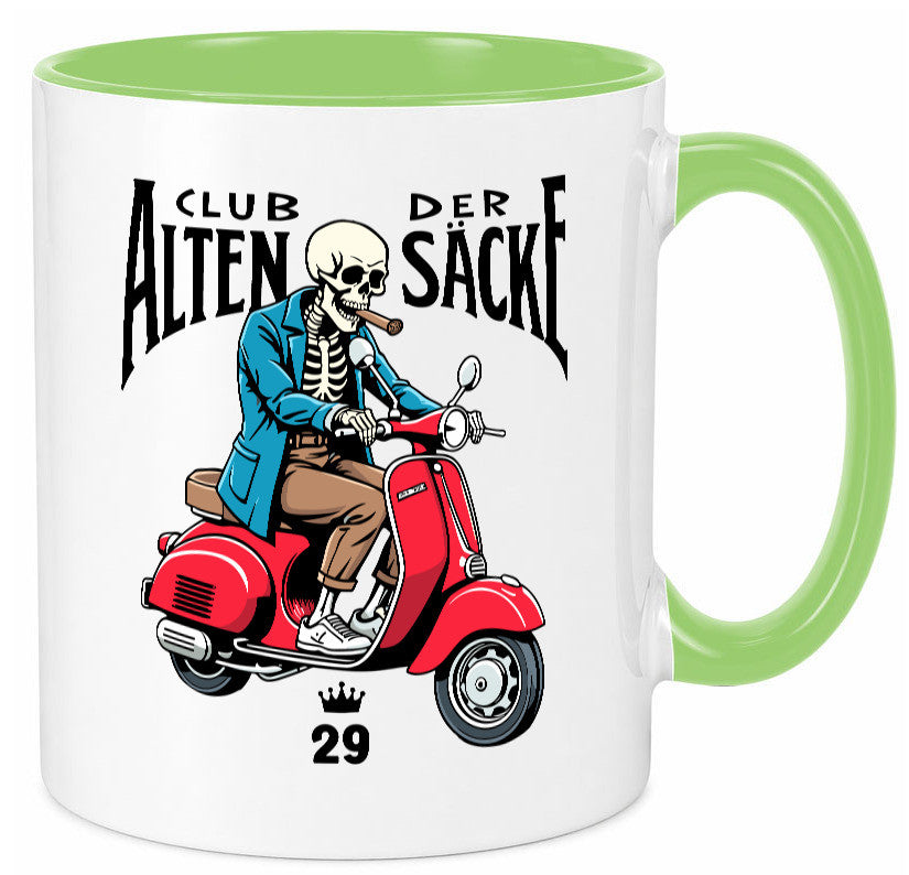 29. Geburtstag | 29 Jahre Club der alten Säcke lustiger Spruch Geschenk Tasse