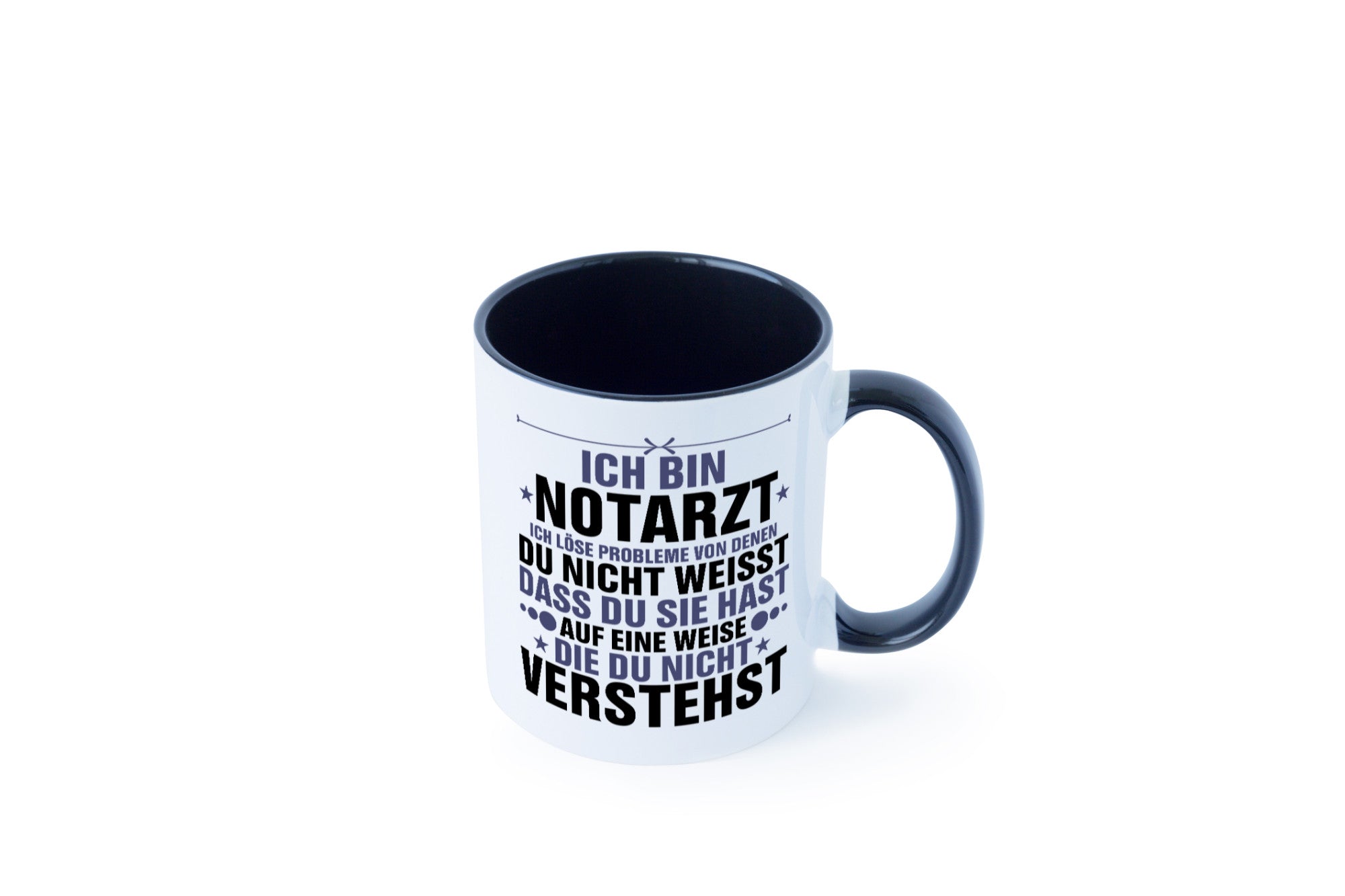 Löse Probleme: Notarzt | Arzt v2 Geschenkidee Humor Tasse