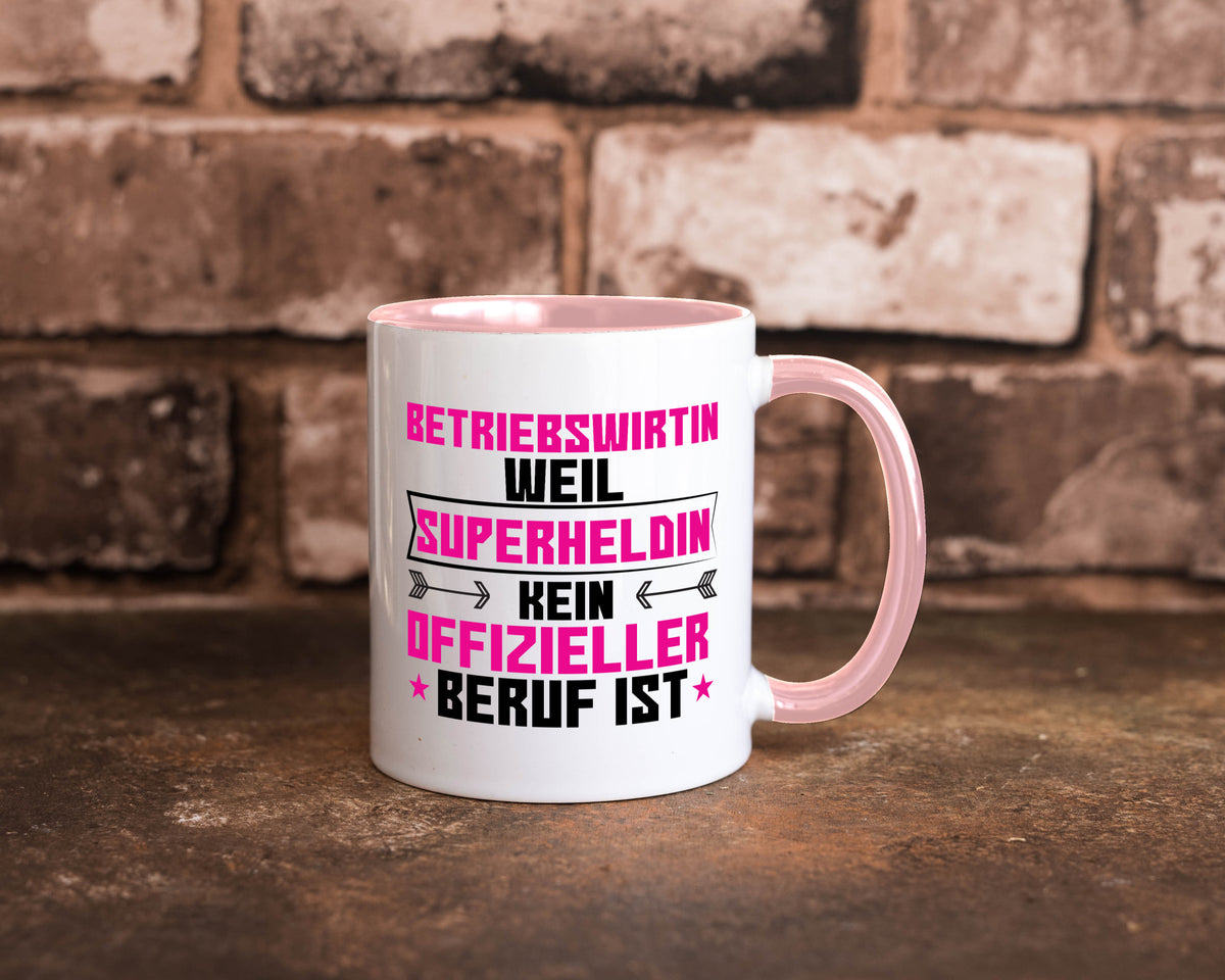 Superheldin Betriebswirtin | Betriebswirtschaft Geschenkidee Humor Tasse