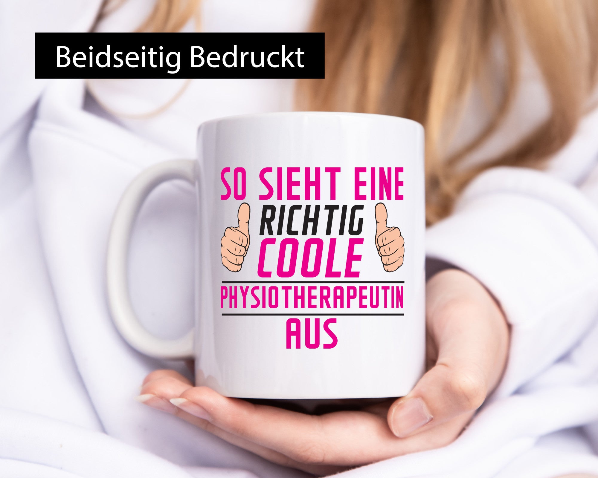 Richtig Coole Physiotherapeutin v2 Geschenk Humor Geschenkidee lustiger Spruch