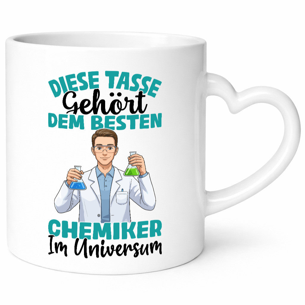 Im Universum: Chemiker | Chemie Labor lustig Humor Geschenkidee Geschenk Tasse