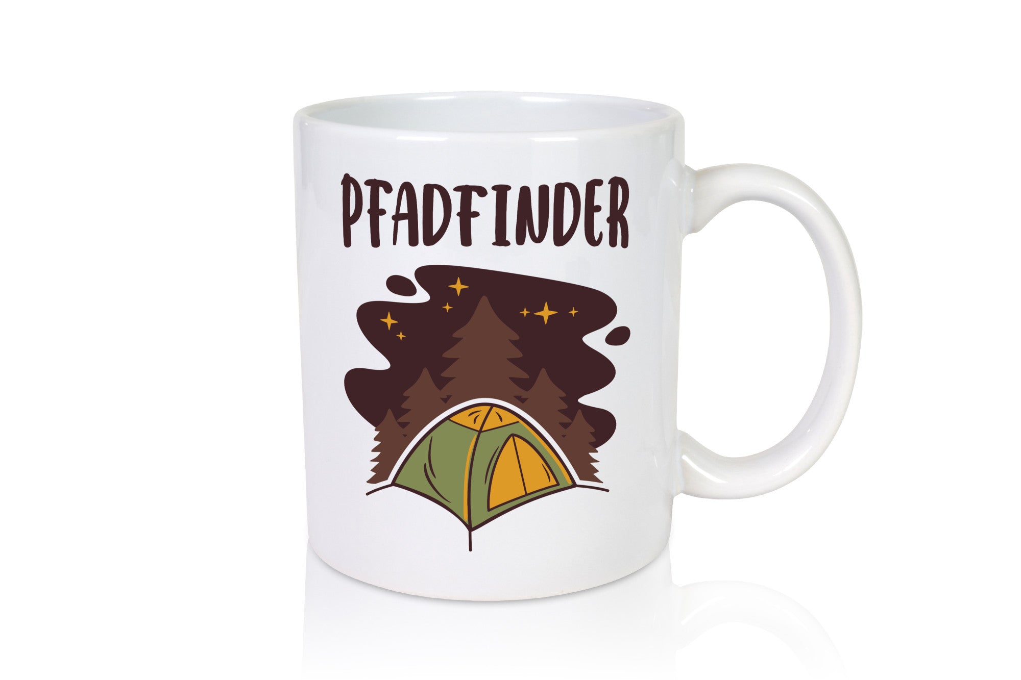 Pfadfinder | Zelten Lagerfeuer Campen v2 Geschenkidee Humor Tasse