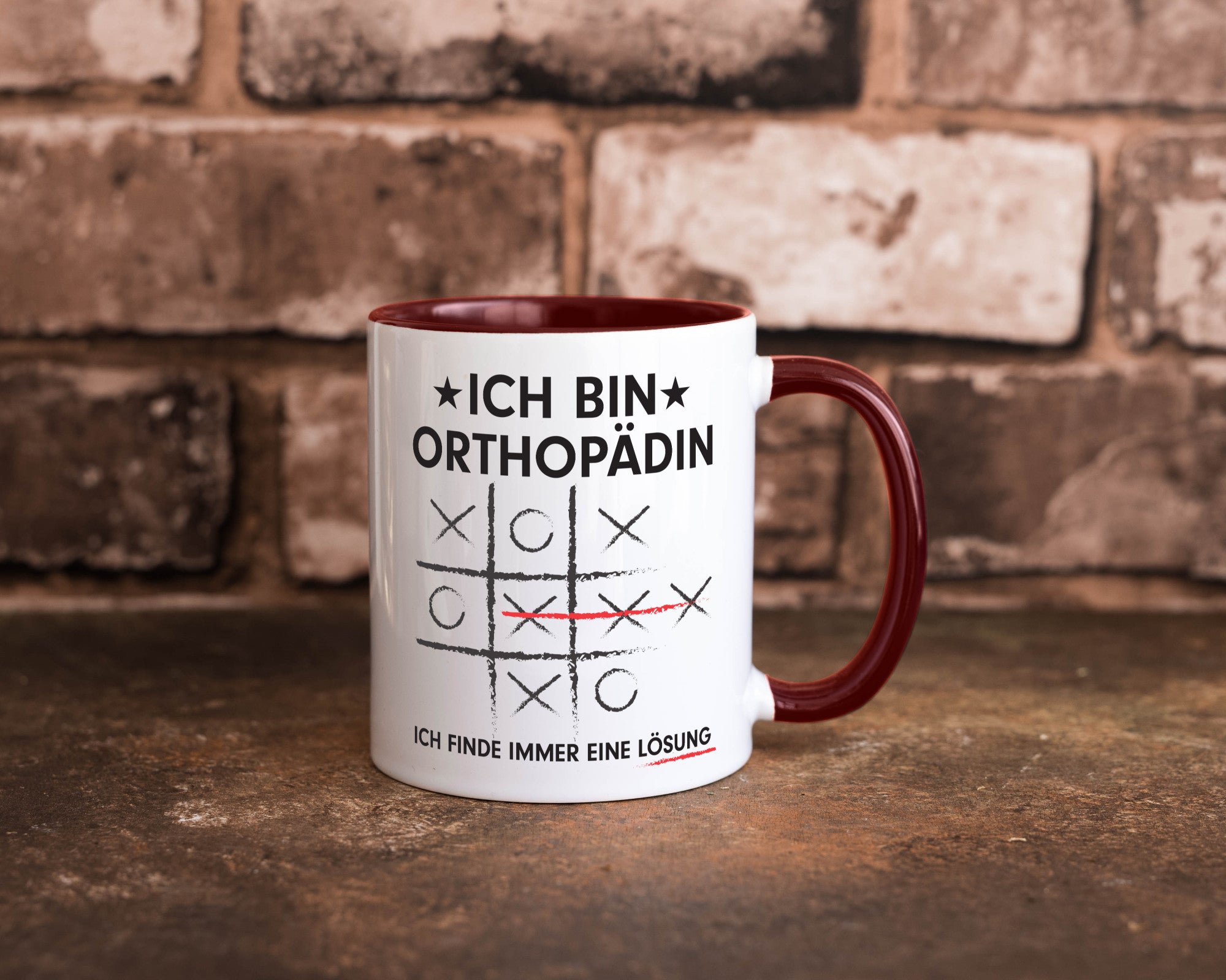Löse Probleme: Orthopädin |Orthopädie Geschenk Humor Geschenkidee lustiger