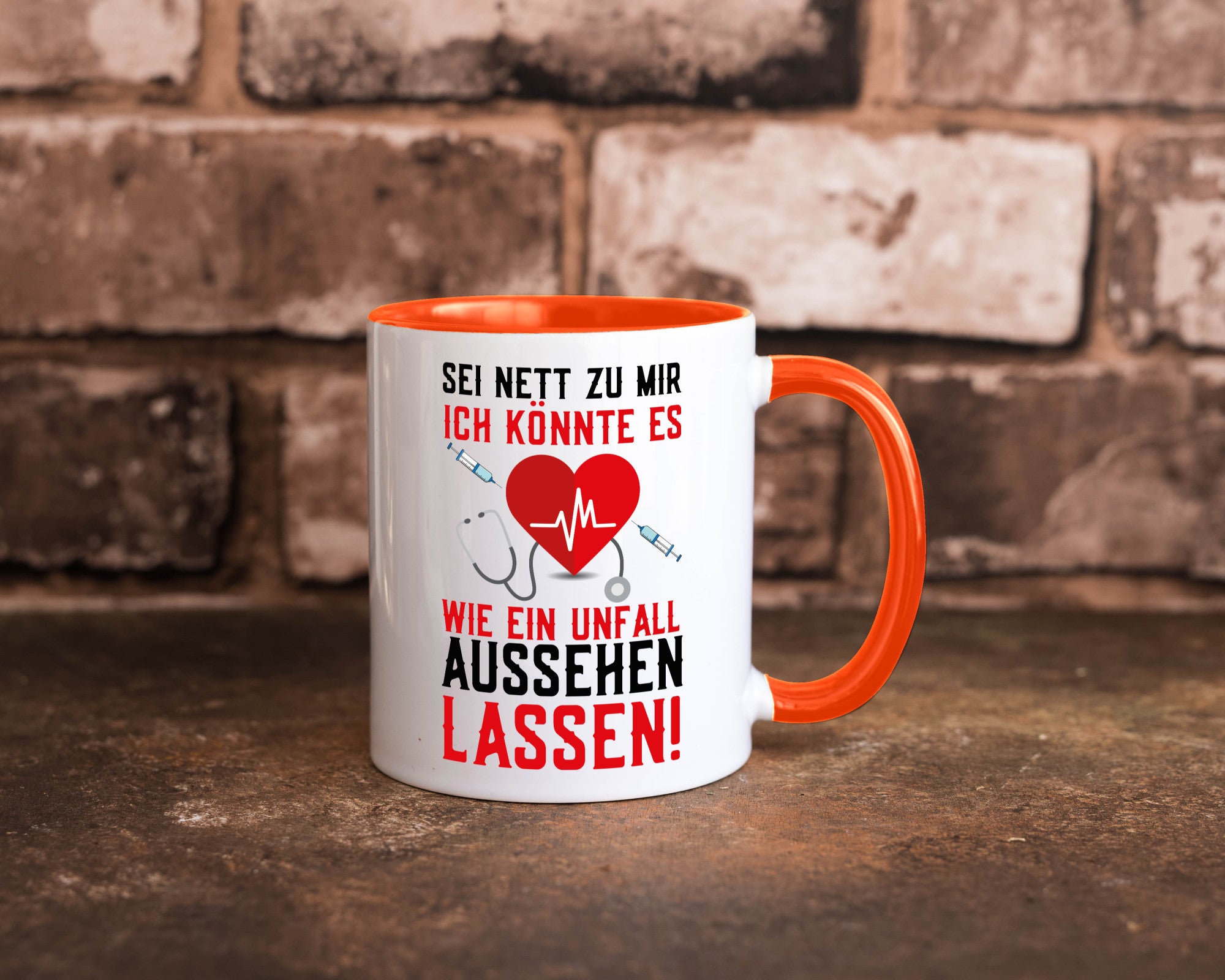 Sei nett zu mir | Krankenschwester Arzt Klinik Spritze v2 lustig Humor