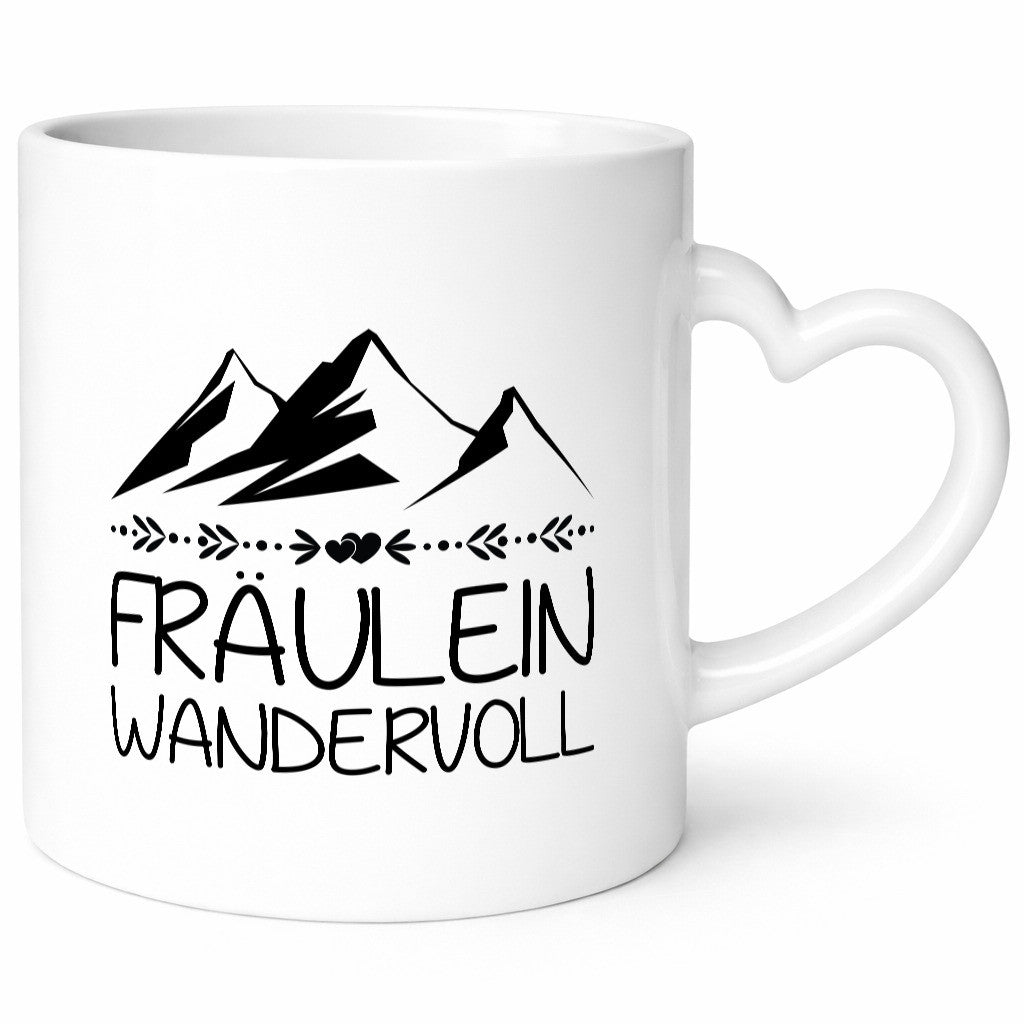 Fräulein Wandervoll | Berge Geschenkidee Humor Tasse