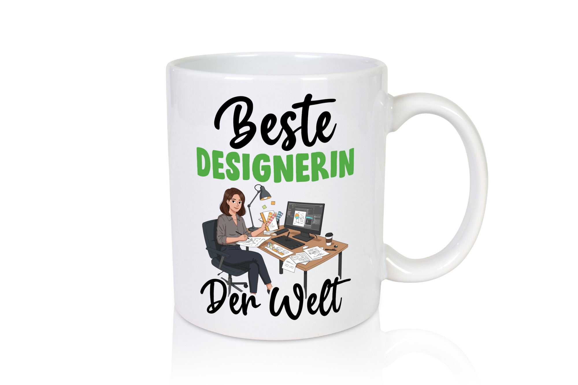 Beste Designerin | Mode v2 Humor Geschenkidee Tasse