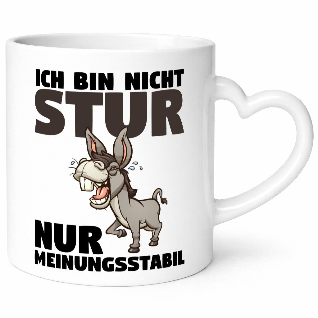 Sturer Esel | Sturkopf Tasse Dickkopf Spruch Humor lustiger Geschenk
