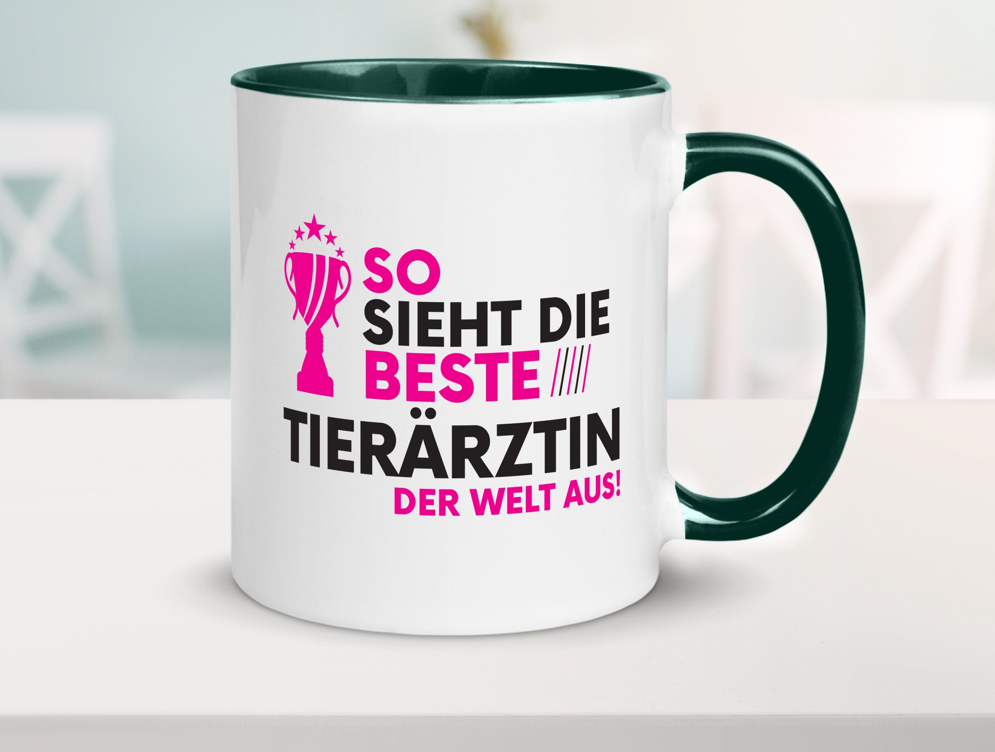 Die Weltbeste Tierärztin | Mediziner Tiermedizin lustiger Spruch Geschenk