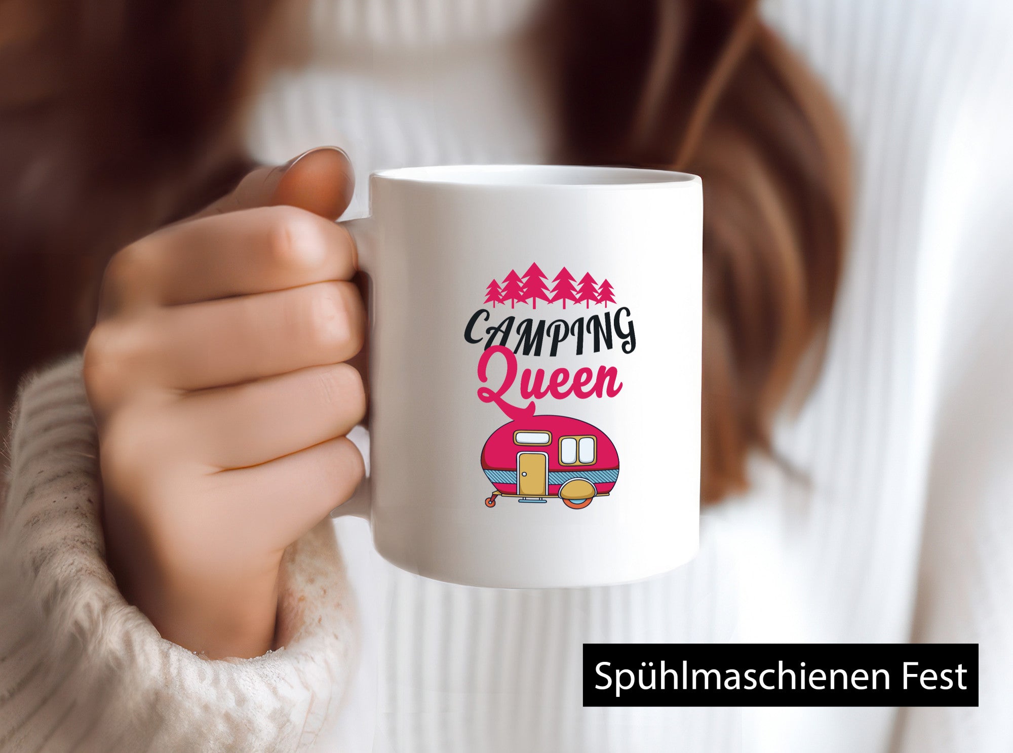 Camping Queen | Natur Lagerfeuer Geschenk Humor Geschenkidee lustiger Spruch