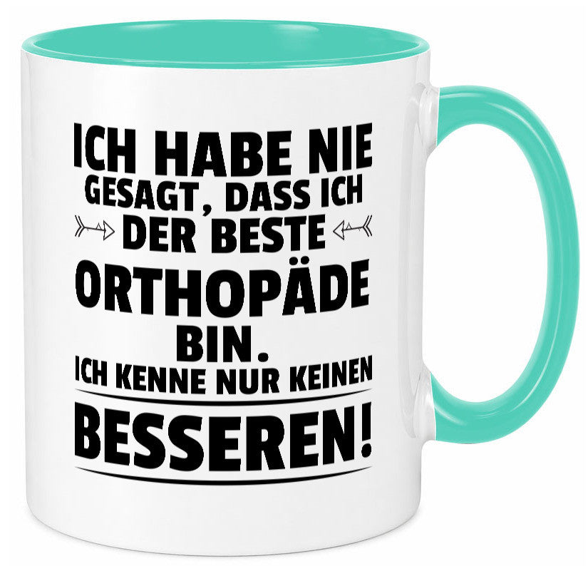 Der Beste Orthopäde | Orthopädie Humor Geschenkidee Tasse