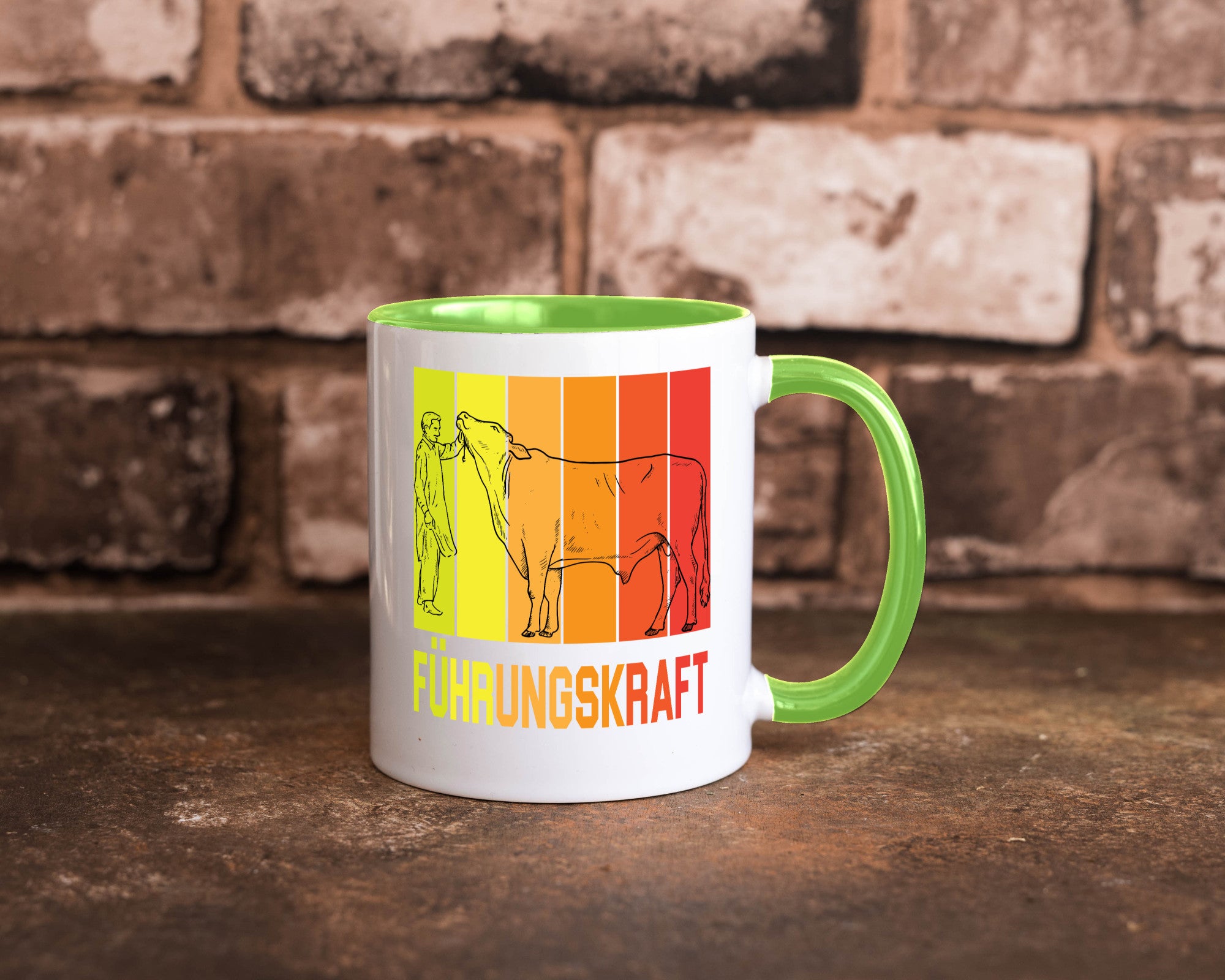 Führungskraft | Farmer Bauernhof lustig Humor Geschenkidee Geschenk Tasse