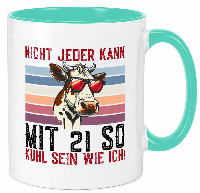 Mit 21 so gut aussehen | 21. Geburtstag Landwirt Bauer v2 Humor Geschenkidee