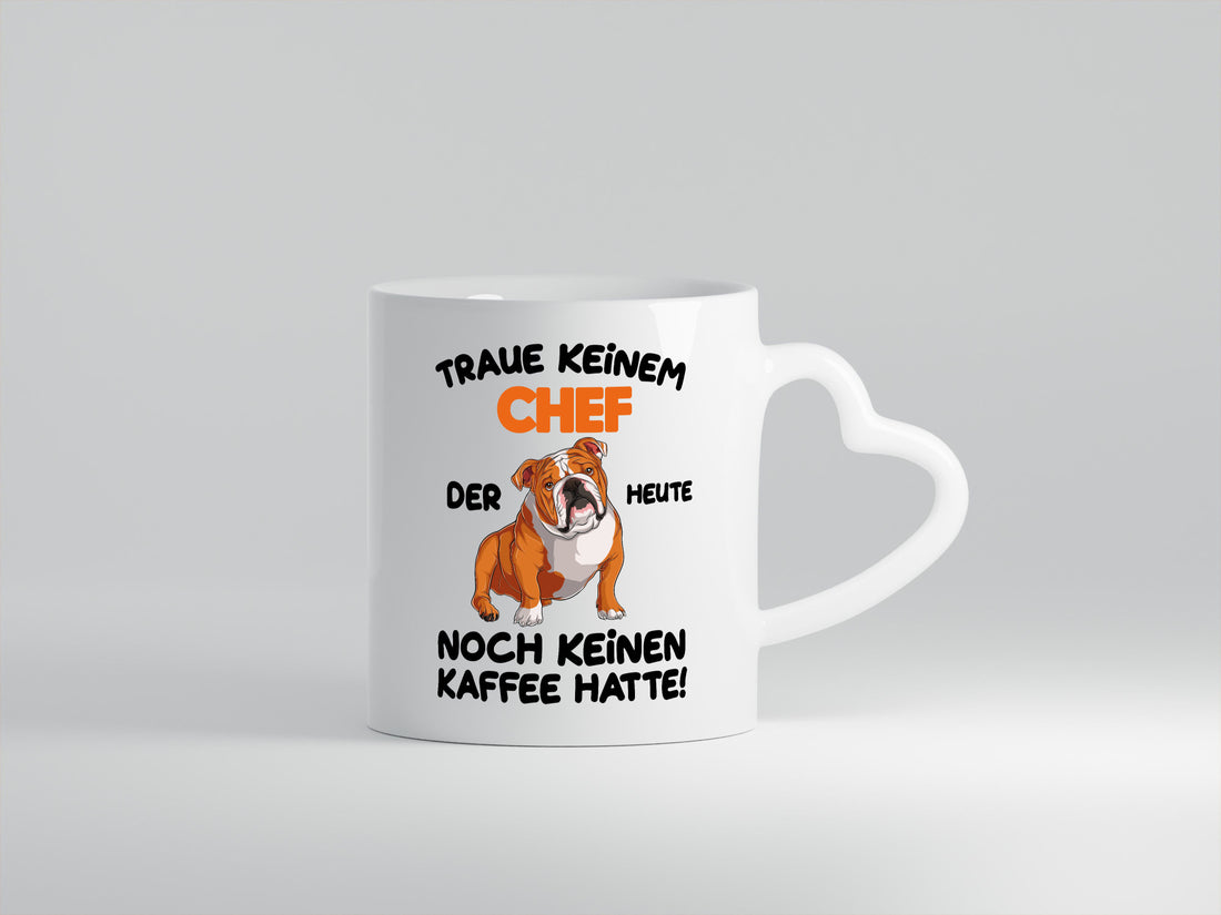Traue keinem Chef lustiger Spruch Geschenk Arbeit Kollegen Büro Tasse