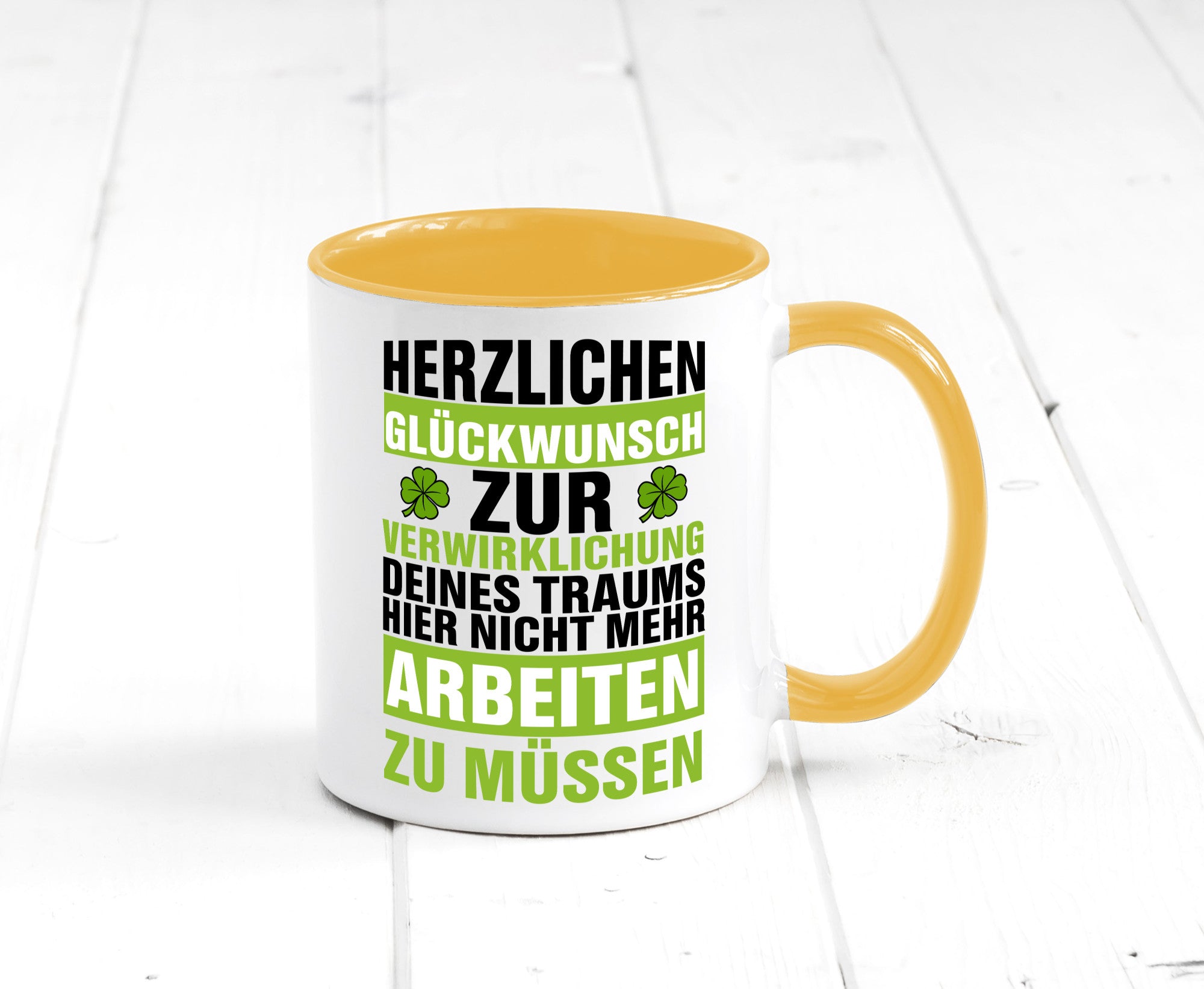 Verwirklichung deiner Träume | Stellenwechel Kollege Humor Arbeit Kollegen Büro