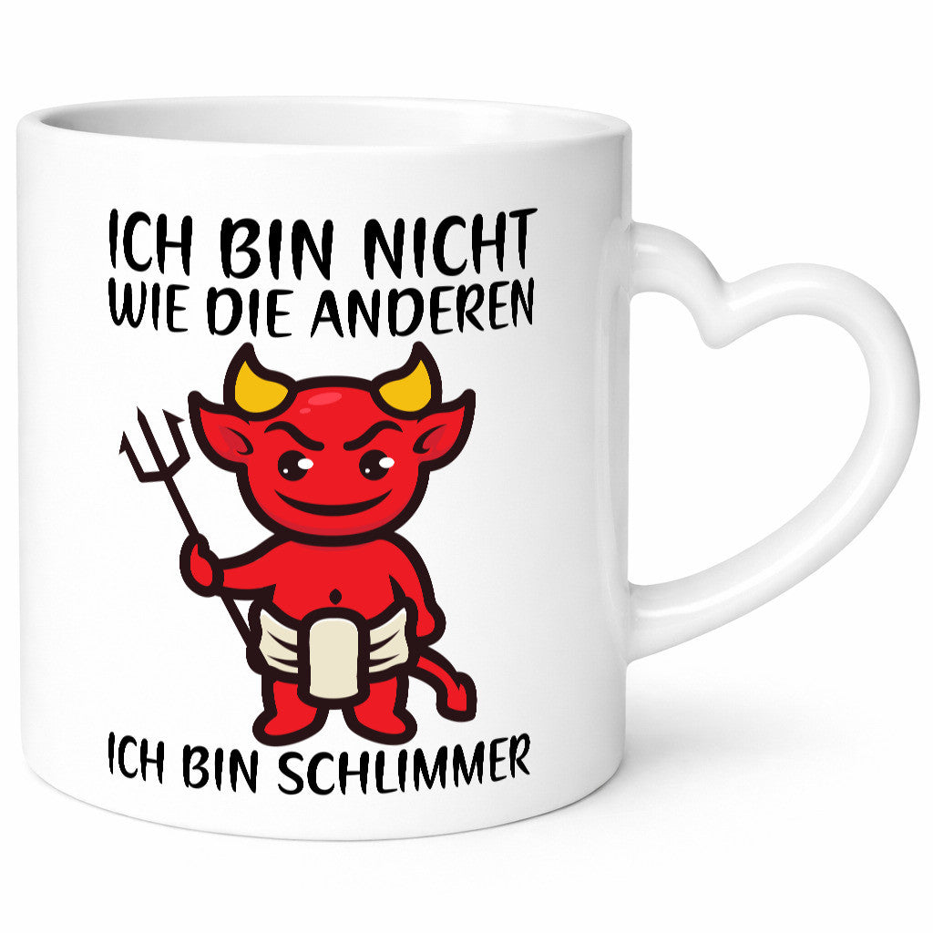 Ich bin nicht wie die anderen | frecher Teufel Teenager Geschenk Humor
