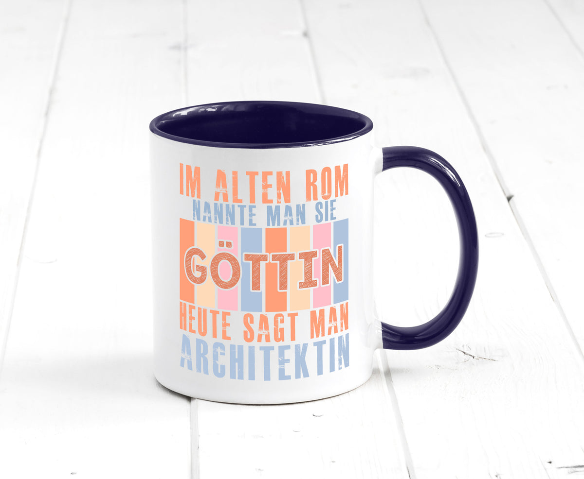 Heute sagt man: Architektin | Architektur Büro lustiger Spruch Geschenk Arbeit Tasse