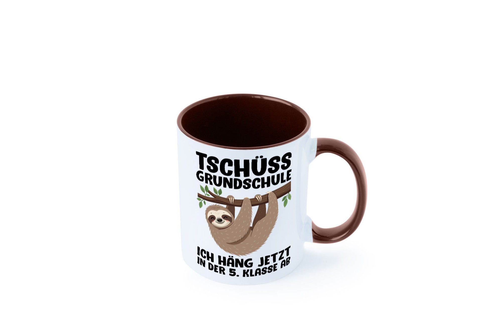 Tschüss Grundschule ich häng jetzt in der 5. Klasse ab Humor Geschenkidee Tasse
