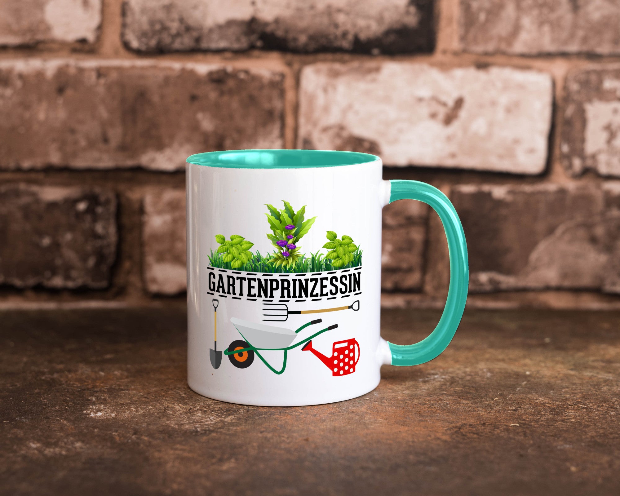 Gartenprinzessin | Gärtnerin Gartenliebhaber Geschenk Humor Geschenkidee