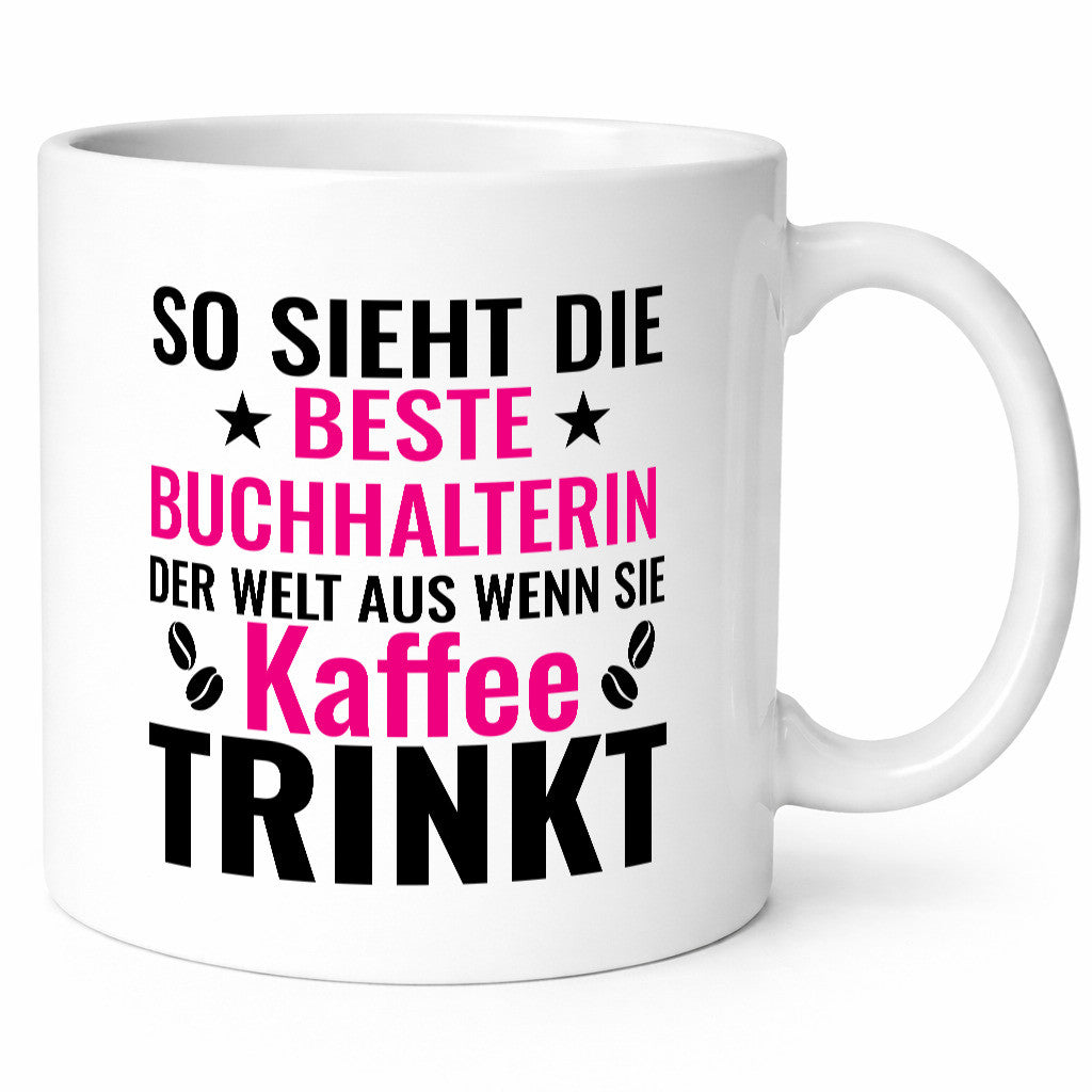 Kaffee trinkt: Buchhalterin | Buchhaltung Humor Geschenkidee Tasse