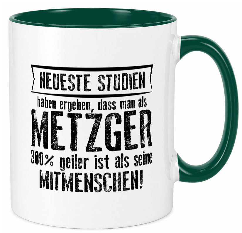 Neuste Studien: Metzger | Fleischer Metzgerei lustig Humor Geschenkidee
