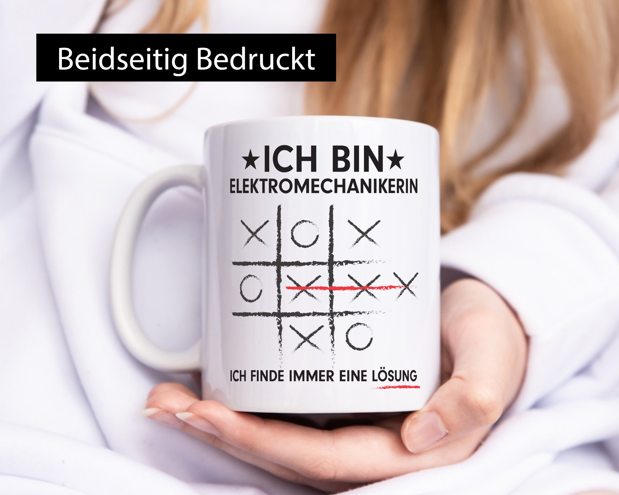 Lösung finden: Elektromechanikerin | Mechanikerin v2 Geschenk Humor