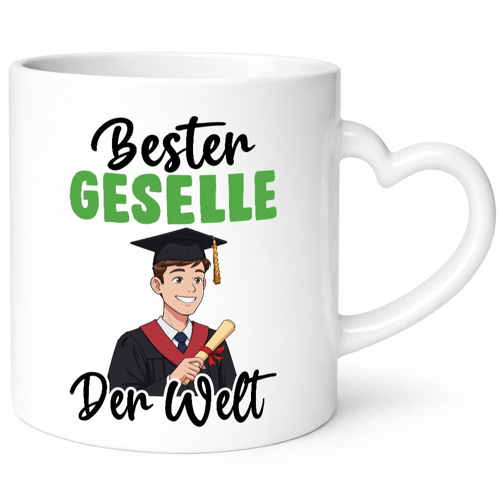 Bester Geselle | Handwerker v2 lustig Humor Geschenkidee Geschenk Tasse