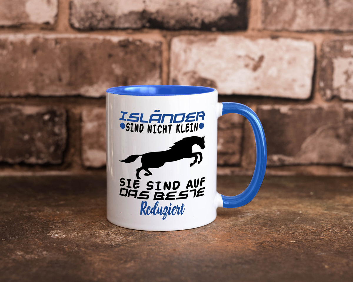 Isländer sind nicht klein | Auf das beste reduziert Geschenk Humor Geschenkidee Tasse