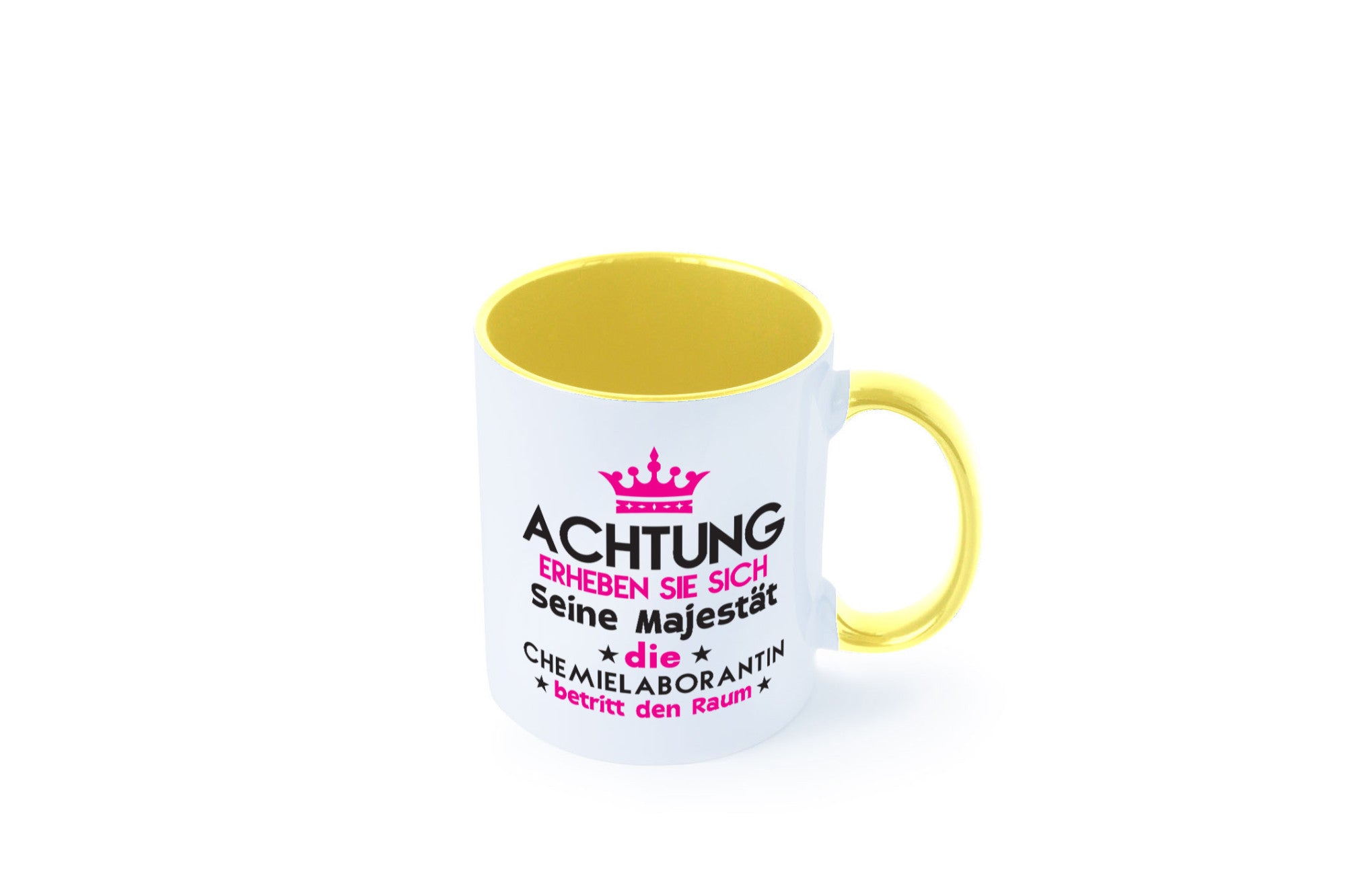 Seine Majestät Chemielaborantin | Laborantin Chemie Humor Geschenkidee Tasse