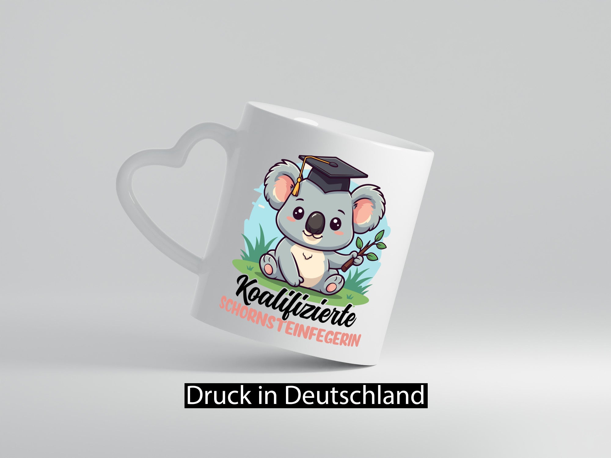 Koalifizierte Schornsteinfegerin | Kaminkehrer Humor Geschenkidee Tasse