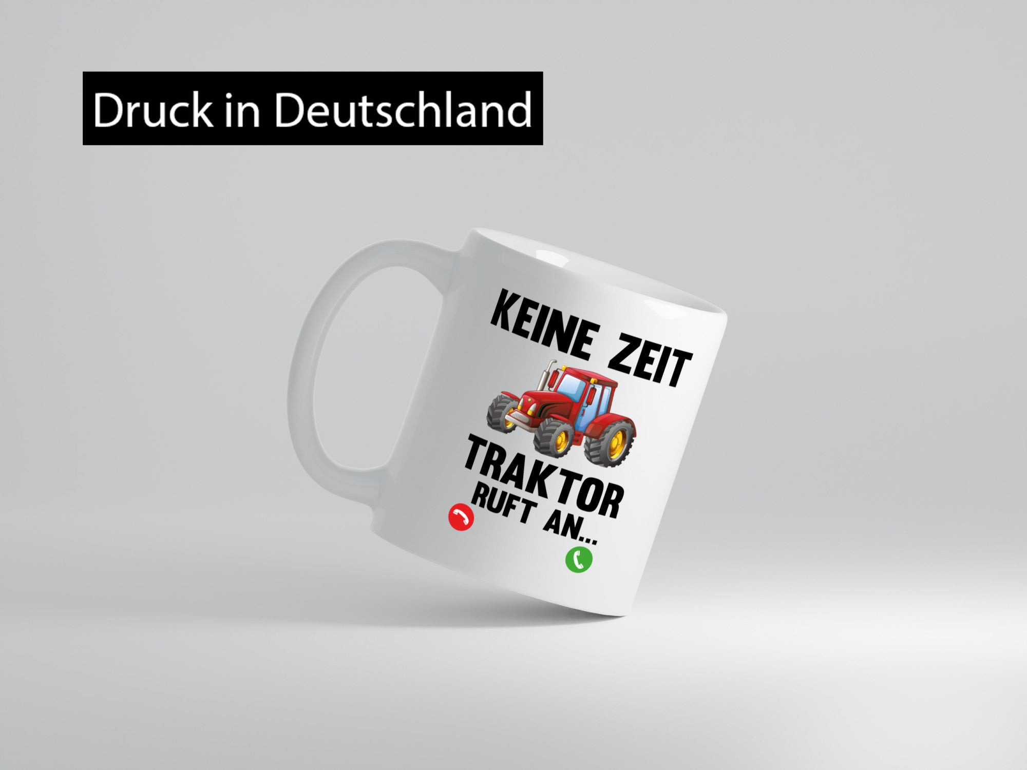 Traktor ruft an | Bauernhof Herren Bauer Spruch Geschenkidee Humor Tasse