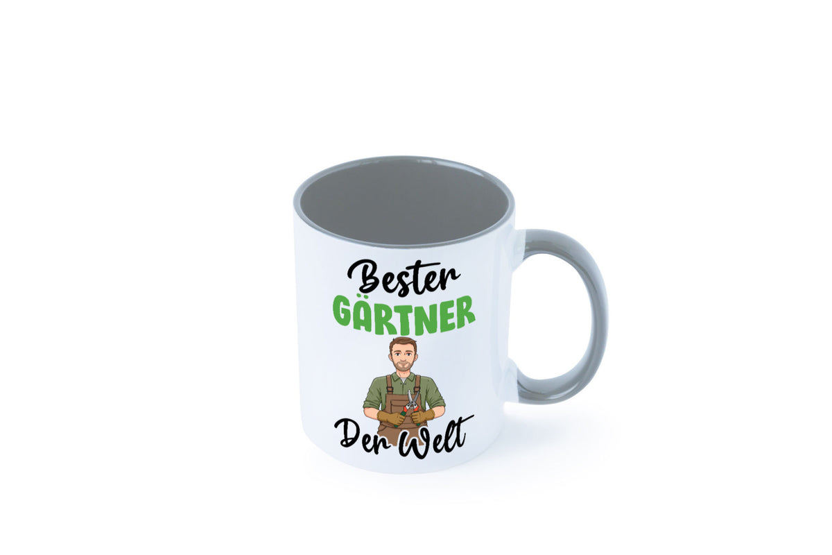 Bester Gärtner | Gartenbau v2 Geschenk Humor Geschenkidee lustiger Spruch Tasse