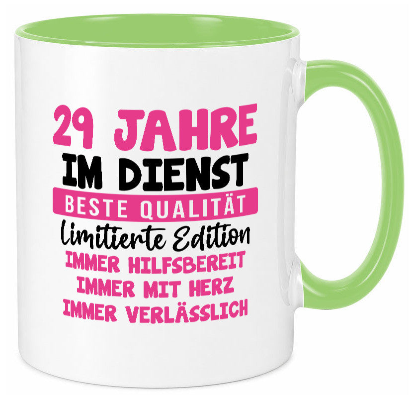 29 Jahre im Dienst | Jubiläum Arbeit v10 Geschenk Kollegen Büro lustiger Spruch